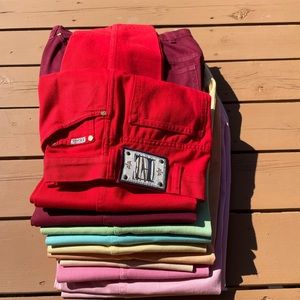 10 ESCADA Pants/Colored Jeans High Rise